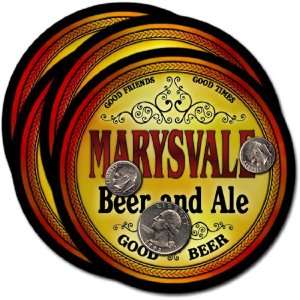  Marysvale, UT Beer & Ale Coasters   4pk 