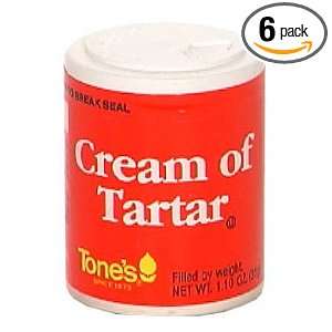 Tones Cream of Tartar, 1.0 Ounce Grocery & Gourmet Food