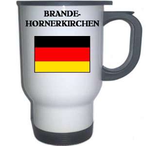  Germany   BRANDE HORNERKIRCHEN White Stainless Steel Mug 