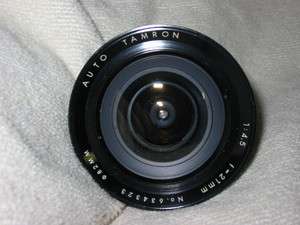 super wide Tamron 21mm F4.5 lens Petri Camera  