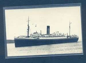 S152  Ship Postcard   S.S. Tamaroa, Shaw Savill Line  
