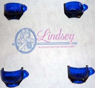Toy Lindsey Mosser Glass Child Heirloom Cup Saucer Set  