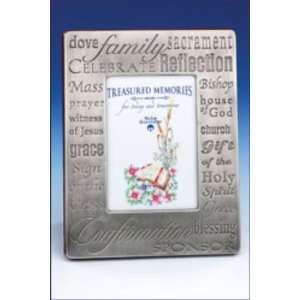   Pewter Confirmation Picture Frame (Malco 2333 4)