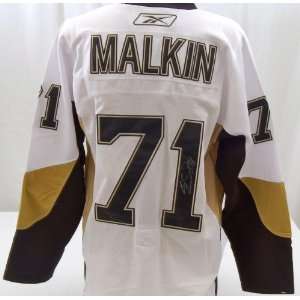  Evgeni Malkin Signed Penguins Jersey   Autographed NHL 