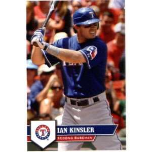  2011 Topps Major League Baseball Sticker #123 Ian Kinsler 