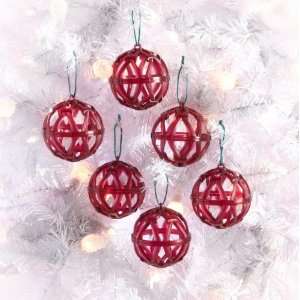  Joy Mangano Forever Fragrant Large Ornament Set   Holiday 