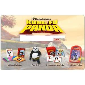  Carls Jr Kung Fu Panda Toys Set of 4 