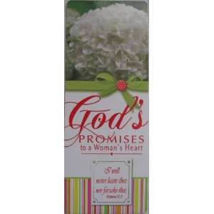    Gods Promises to a Womans Heart Bookmark 