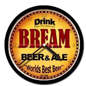  BREAM beer and ale cerveza wall clock 