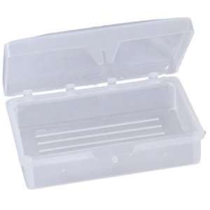  Hinged Soap Dish fits up to 5 oz bar (clear), 100/case 