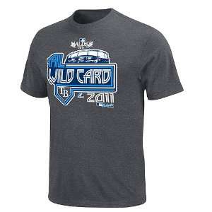 Tampa Bay Rays Youth 2011 AL Wild Card Champions Official Club House T 