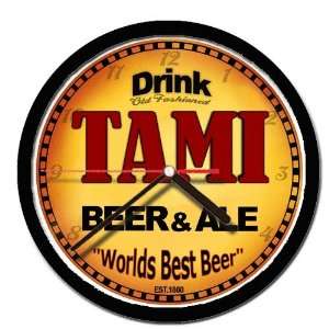  TAMI beer and ale cerveza wall clock 