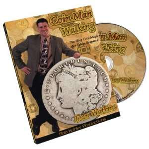  Coin Man Walking Magic DVD By Dam Watkins 