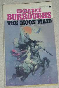 Edgar Rice Burroughs The Moon Maid Frank Frazetta Cover  