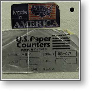   Paper Counters Max 1 Sheet Counter / Tabber + NICE + DEMO VIDEO  