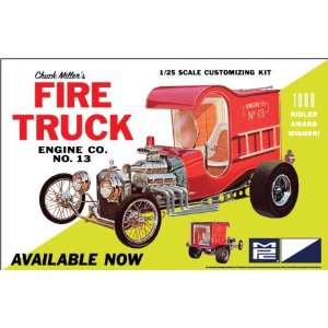  MPC714 Chuck Millers Fire Truck Poster Toys & Games