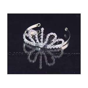  Crystal Tiara for Wedding, Prom, Pageant, Quinceañera or 