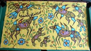 Authentic Norval Morrisseau The Gathering Painting  