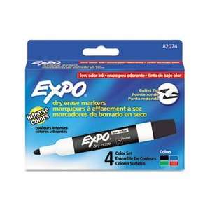  SAN82074 EXPO® MARKER,EXPO 2,BULLET,4/ST