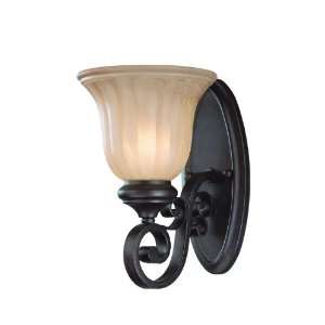 La Grange Collection 1 Light 11 Seville Iron Wall Sconce with Clear 