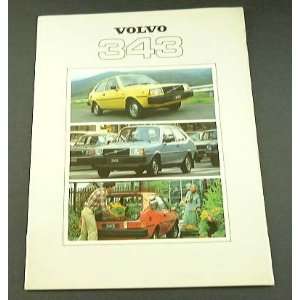  1980 80 Volvo 343 BROCHURE 