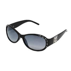  Como Fashion Rhinestone Black Frame Ladies Sunglasses 