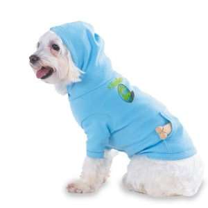 Monsters Rock My World Hooded (Hoody) T Shirt with pocket for your Dog 