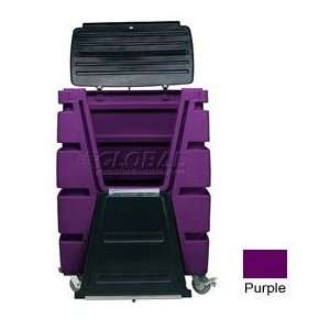  Purple Hopper Front Security Poly Trux® 48 Cu. Ft 