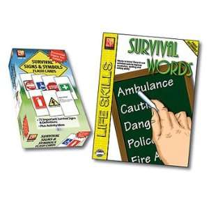   PUBLICATIONS SURVIVAL SIGNS SYMBOLS FLASH CARDS 