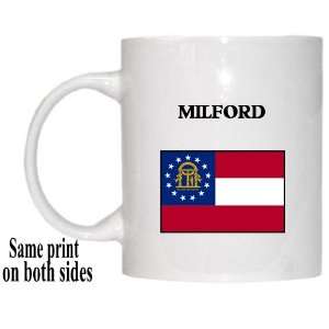  US State Flag   MILFORD, Georgia (GA) Mug Everything 