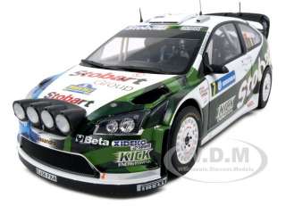 FORD FOCUS RS WRC07 #7 G.GALLI/ G.BERNACCHINI 1/18  