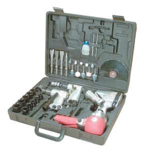   Series 5 Piece Air Tool Set with 37 accessories