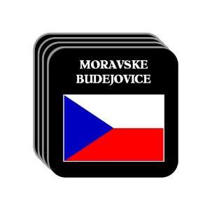 Czech Republic   MORAVSKE BUDEJOVICE Set of 4 Mini Mousepad Coasters