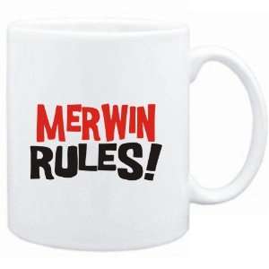 Mug White  Merwin rules  Male Names