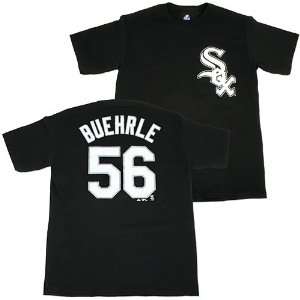  Chicago White Sox Mark Buehrle Name and Number T Shirt 