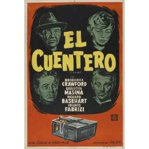  The Swindle (1955) 27 x 40 Movie Poster Argentine Style A 