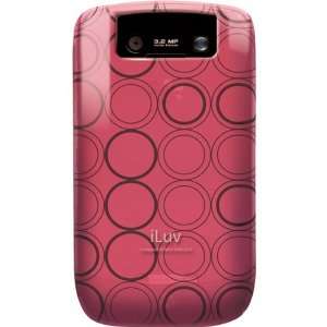  Pink Flexi Clear Case For BlackBerry Curve 8900 S Musical 