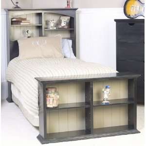  Library Bed with Built In Bookshelves