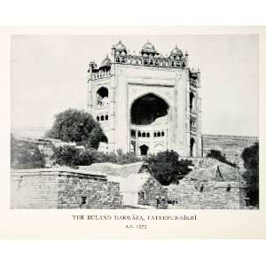  1938 Print Buland Darwaza Fatehpur Sikri Sixteenth Century 
