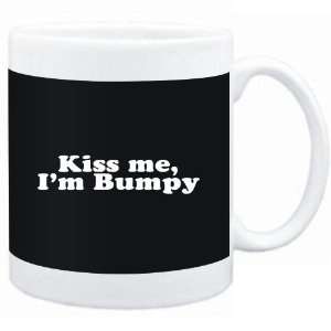    Mug Black  Kiss me, Im bumpy  Adjetives