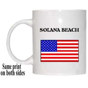  US Flag   Solana Beach, California (CA) Mug Everything 
