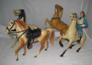 1950s & 60s HUGE LOT OF BREYER & HARTLAND HORSES  