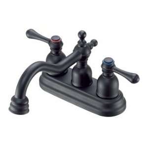Danze D301057BS Opulence Two Handle Centerset Bathroom Faucet Satin 