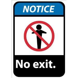  SIGNS NO EXIT