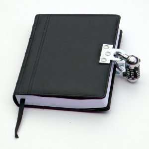    Maximum Privacy Luxury Locking Journal   Black