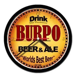  BURPO beer and ale cerveza wall clock 