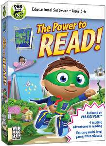 PBS Kids Super WHY The Power to READ for PC & Mac NEW 781735810972 