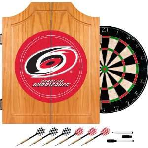 Best Quality NHL Carolina Hurricanes Dart Cabinet includes Darts and 