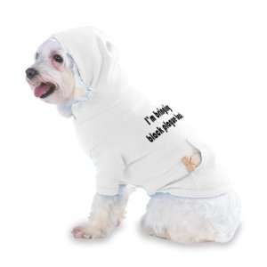   plague back Hooded (Hoody) T Shirt with pocket for your Dog or Cat