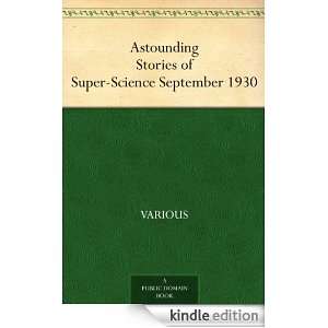 Astounding Stories of Super Science September 1930 Various  
